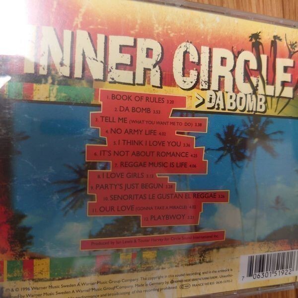 ★☆Ｓ05068 インナー・サークル（Inner Circle)【Greatest Hits/The Bad Boys Of Reggae】【Da Bomb】CDアルバム２枚☆★の画像3