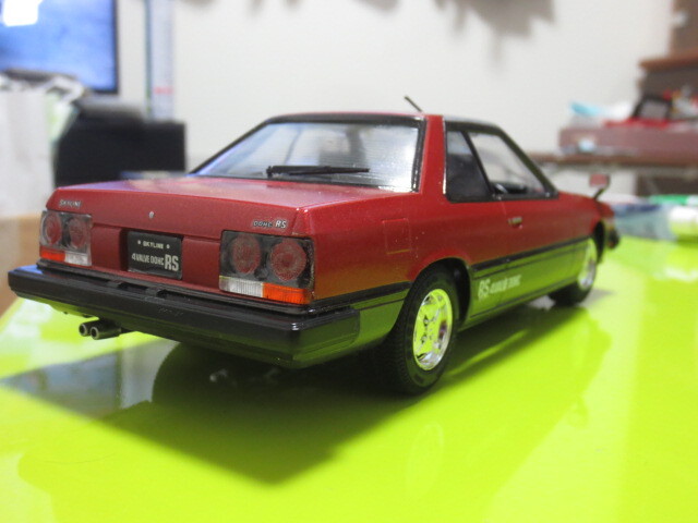  have i1/24 Skyline 2 door RS red silver Ⅱ final product DR30