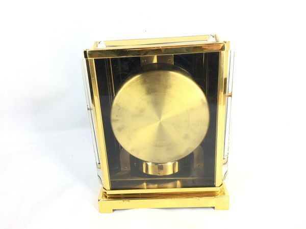●1円 ジャガールクルト アトモス マリーナ ブラック 空気時計 永久機関 置時計 EV124の画像3