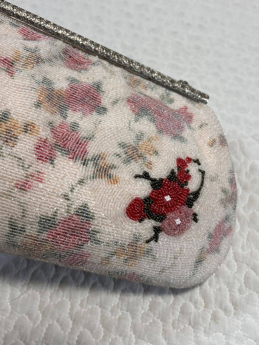  excellent article beads bag Japanese clothing bag floral print total beads bag . flower 