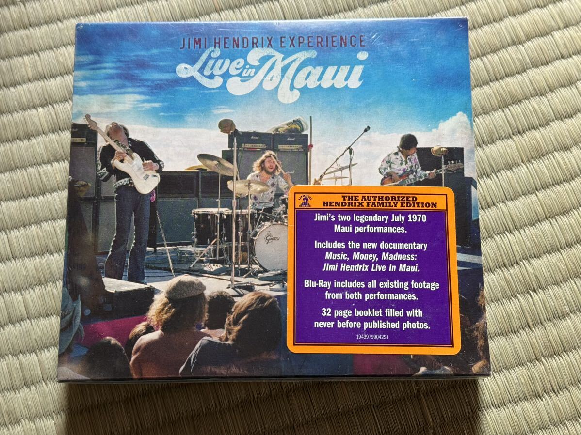 新品未開封Jimi Hendrix Experience★Live In Maui ［2CD+Blu-Ray Disc］_画像2