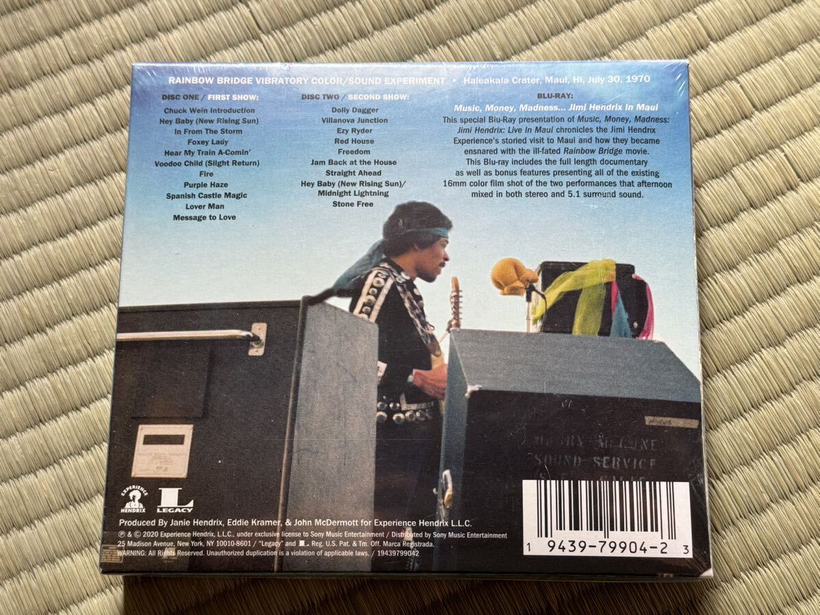 新品未開封Jimi Hendrix Experience★Live In Maui ［2CD+Blu-Ray Disc］_画像3