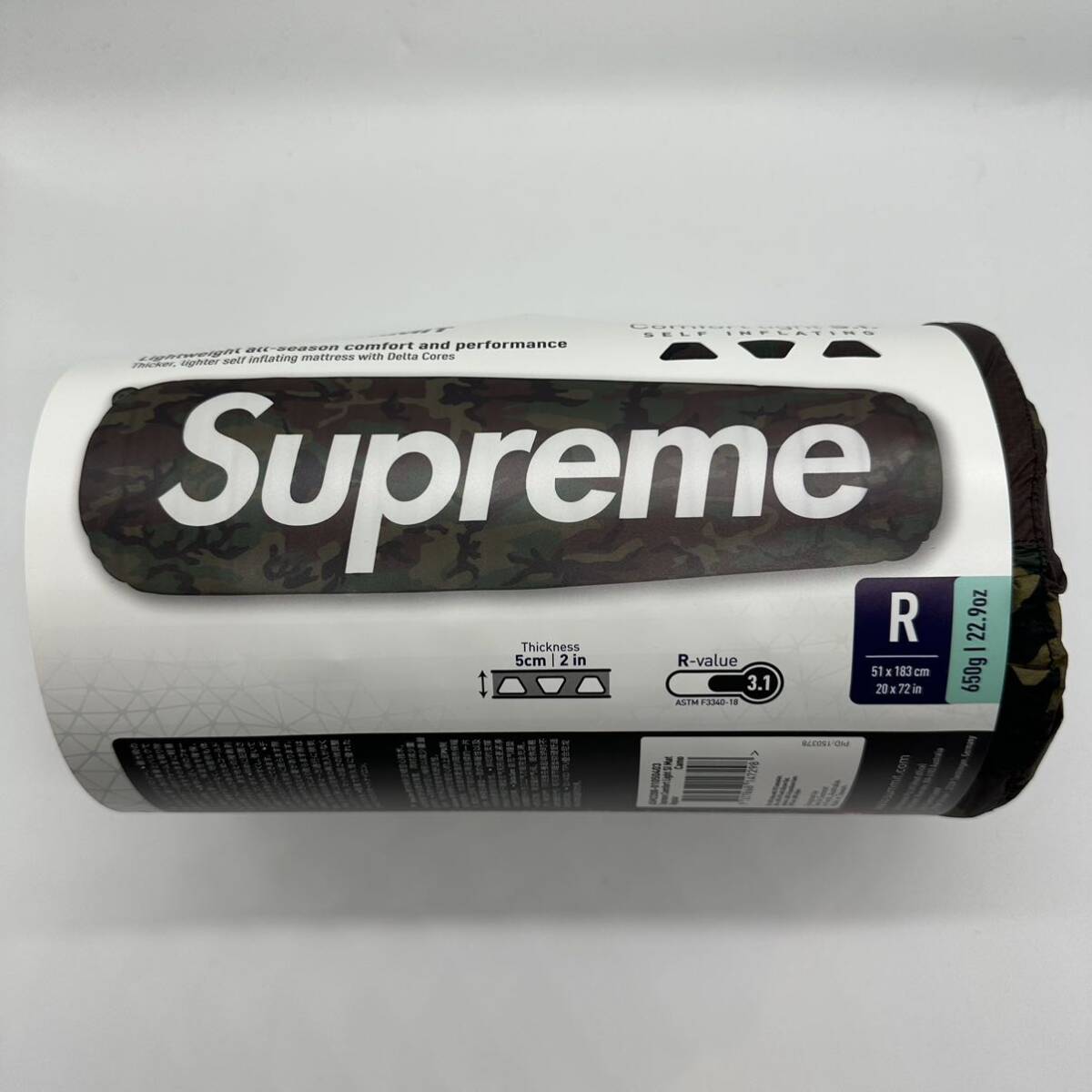 新品 Supreme Sea to Summit Self Inflating Sleeping Mat Camo シュプリーム サミット スリーピング マット カモ G2427_画像2