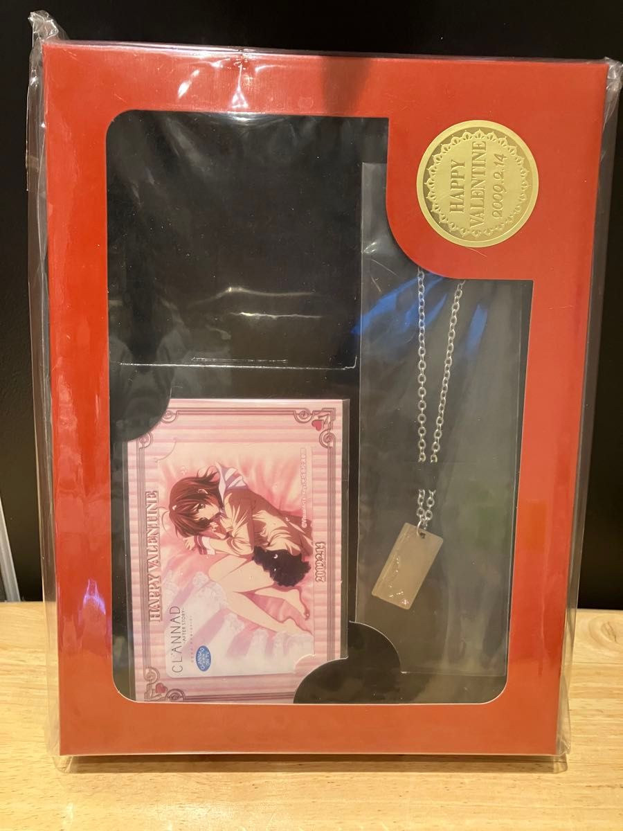 CLANNAD クラナド バレンタインセット テレカとペンダントの CLANNAD クラナド バレンタインセット テレカとペンダントの