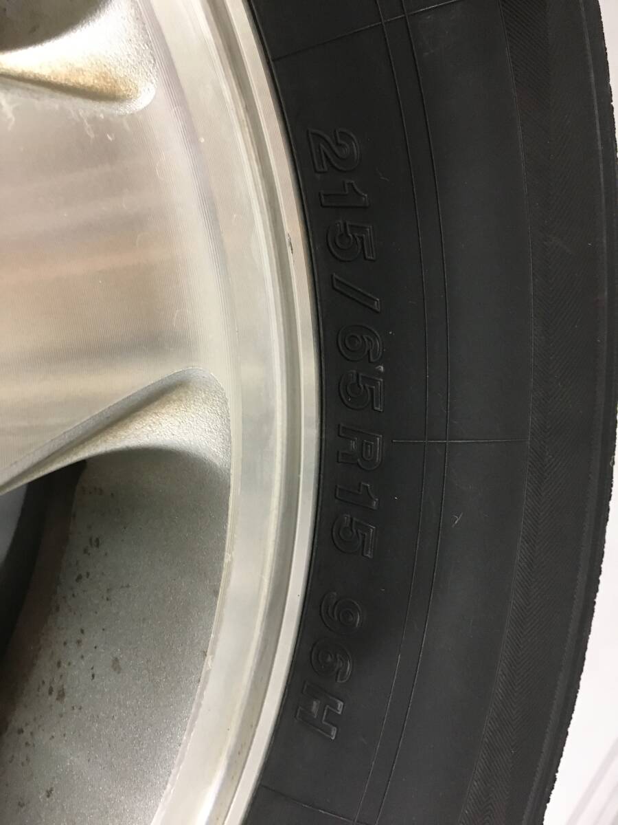 1円スタート　4本セット　ヨコハマタイヤ BluEarth　RV-01（215/65R15 95H）２本＆ ENASAVE RV530（215/65R15 96H）２本　 _画像7