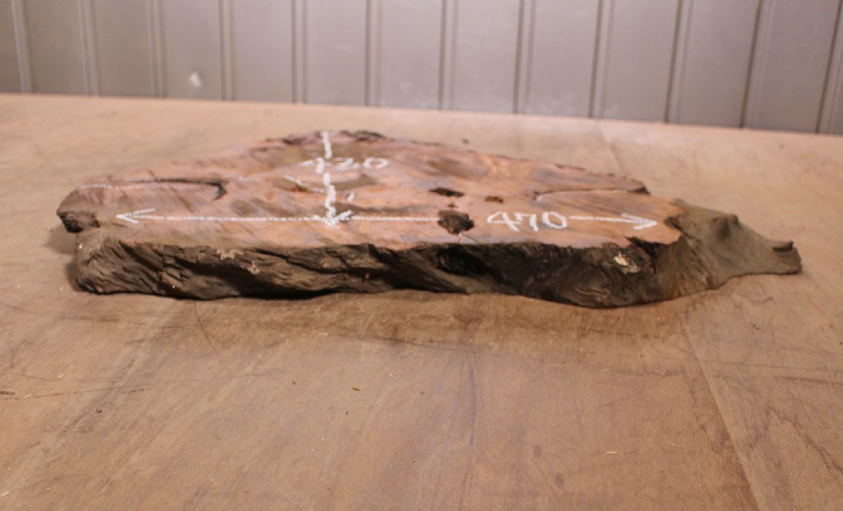 《140サイズ》レッドウッド　セコイヤ　コブ杢　rwd-977　材木　DIY板材　木材／端材　_画像8
