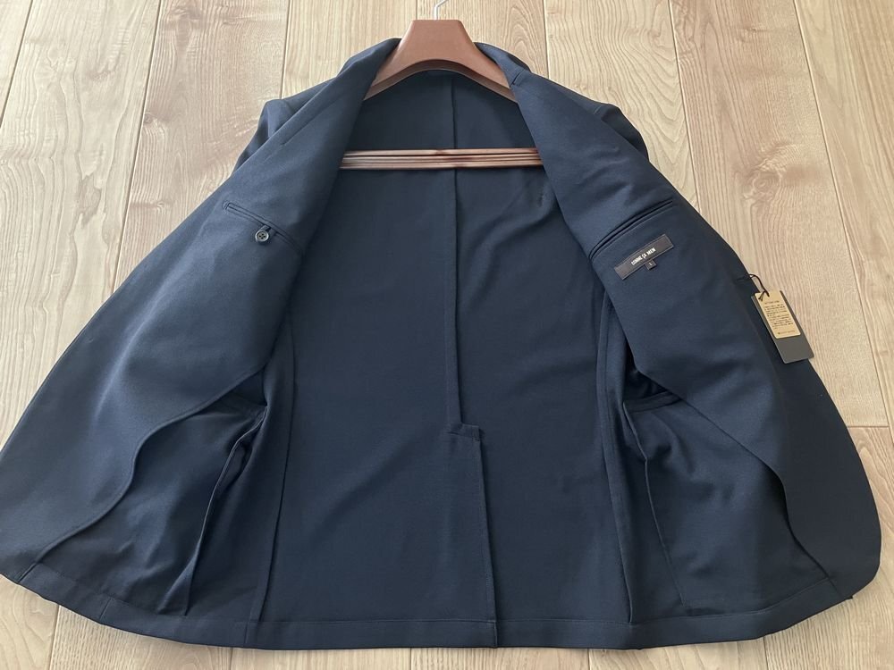  new goods COMME CA MEN Comme Ca member z I casual jacket 09 navy L size 15JG02 regular price 42,900 jpy 