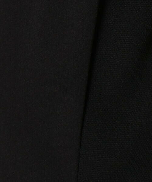 新品 COMME CA MEN コムサメン 天竺×鹿の子 パネルポロシャツ 05ブラック Lサイズ 36KY06 定価14,300円_画像3