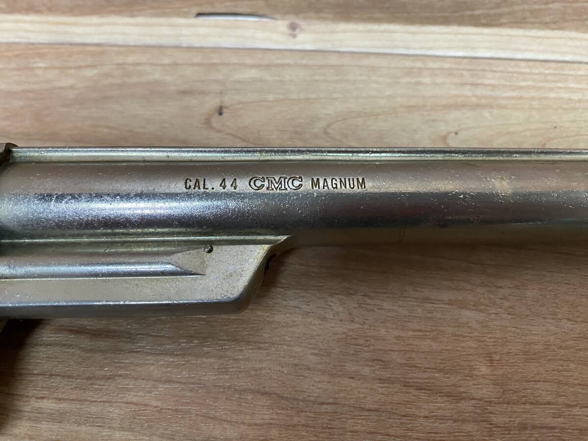 １６ SMG刻印 東京CMC S＆W 1976 HEAVY FRAME NO.19791 CAL.44 CMC マグナム モデルガンの画像9