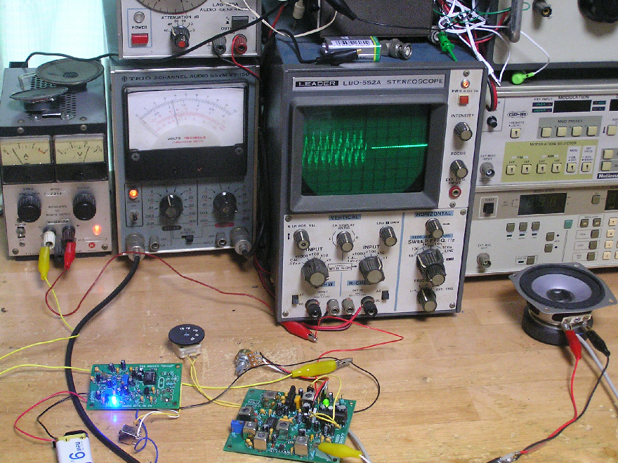 SSB/AM 高周波増幅付シングルスーパー受信機基板(HF～50MHz向）。 ：RK-25の画像6