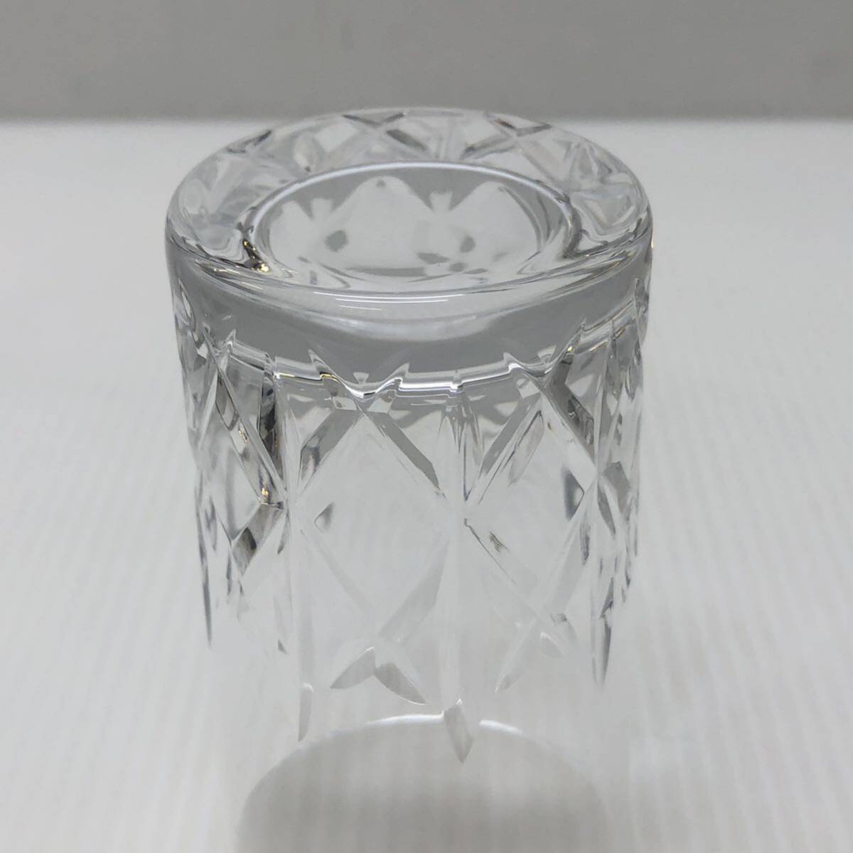 HOYA CRYSTAL ホヤ クリスタルガラス グラス タンブラー コップ 5客 レトロ 洋食器 未使用箱付の画像6