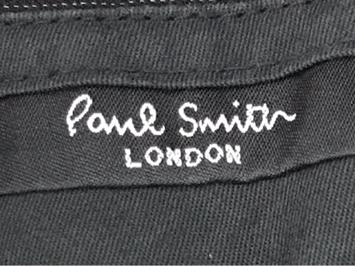 ポールスミス 94/80/175 Lサイズ セットアップ スーツ ジャケット ボトムス パンツ メンズ ブラック Paul Smith_画像9