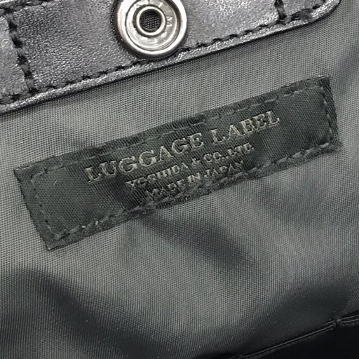 ラゲッジレーベル 吉田カバン ハンドバッグ ビジネスバッグ 鞄 日本製 メンズ ブラック系 黒系 LUGGAGE LABEL_画像6