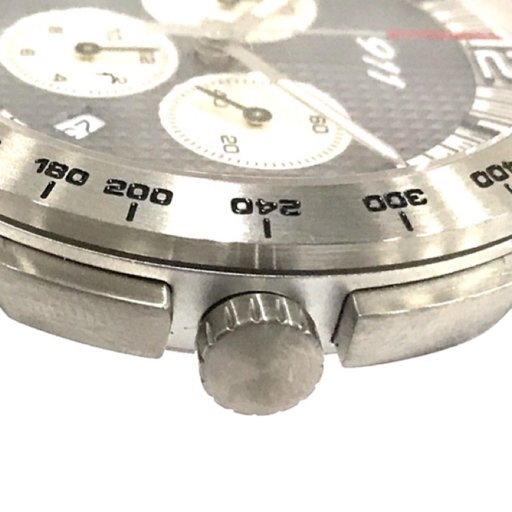 美品 ポルシェデザイン 911 クォーツ クロノグラフ デイト 腕時計 WAP0700840D メンズ 未稼働品 付属品あり 小物_画像2