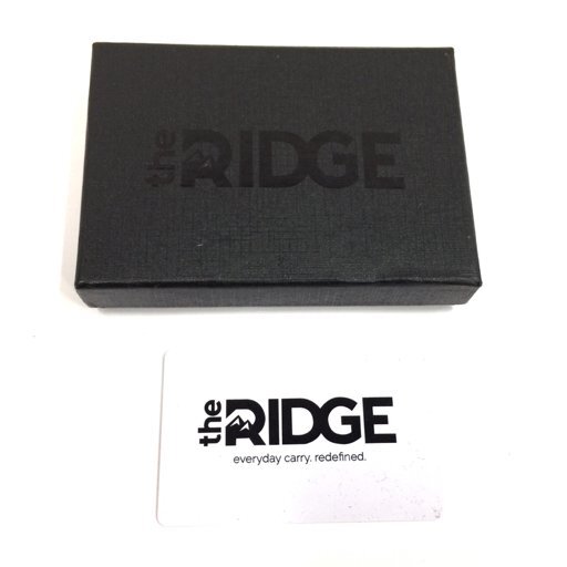 送料360円 The RIDGE ザ・リッジ マネークリップ＆カードケース 付属品あり 雑貨 小物 同梱NGの画像7