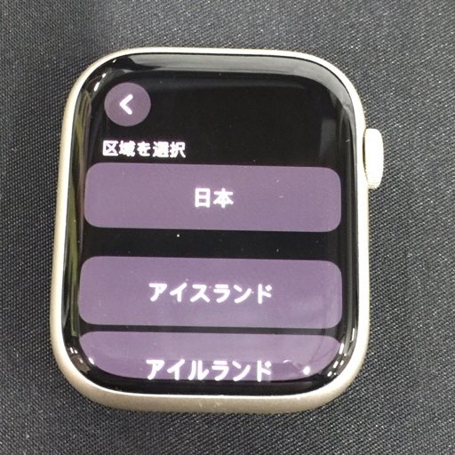 1 иен Apple Watch Series8 45mm GPS модель A2771 MNP93J/A Star свет смарт-часы корпус 