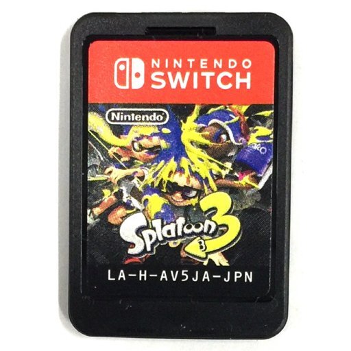 送料360円 Nintendo Switch スプラトゥーン3 ケース付き ソフト QR032-279 同梱NG_画像4