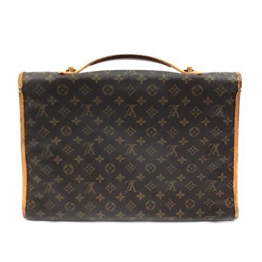 ルイヴィトン M51122 モノグラム ベルエア 2way ショルダー / ワンハンドルバッグ ブラウン系 LOUISVUITTON QR033-79の画像3