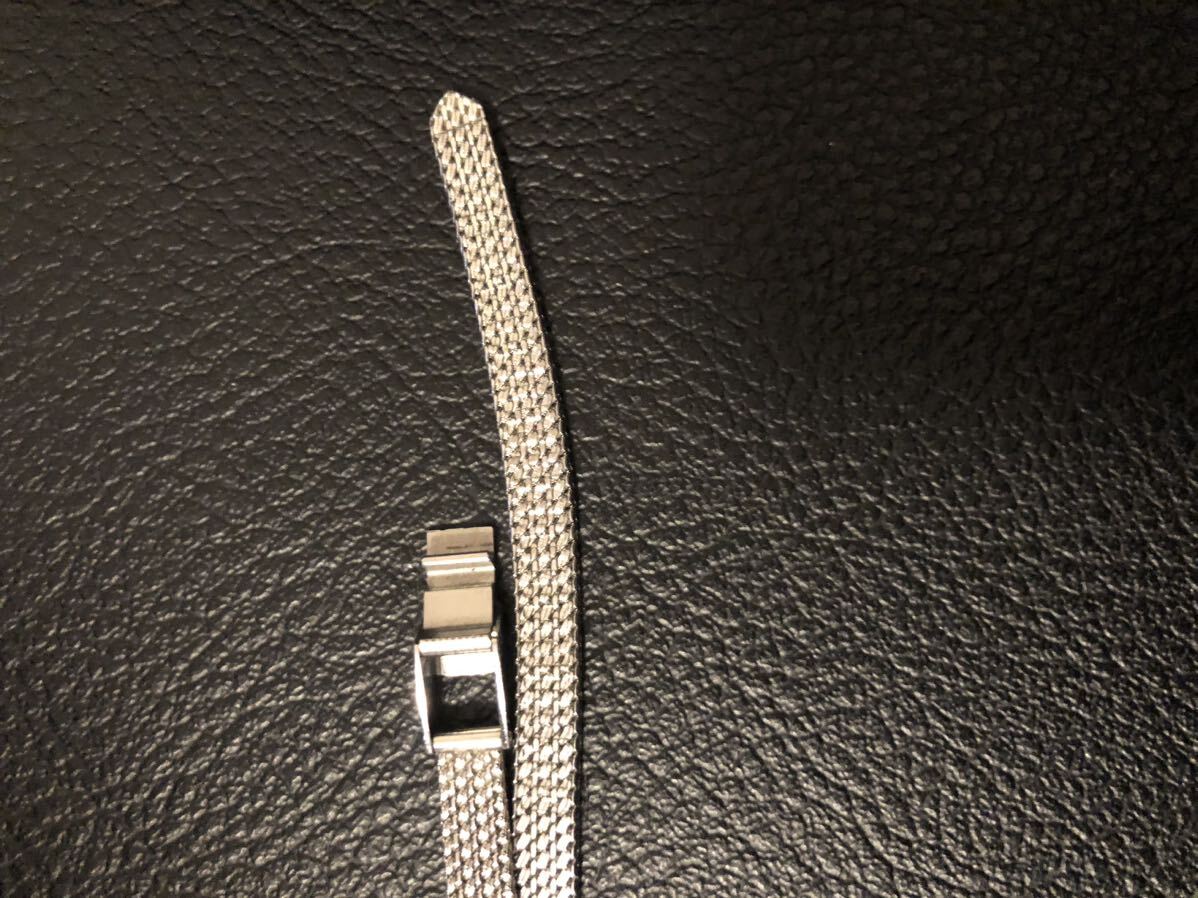 Vendome Aoyama diamond stainless steel mesh band lady's wristwatch regular price 90000 degree 