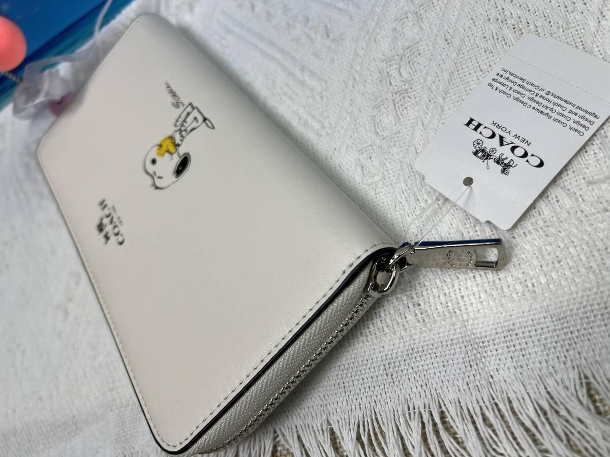 ーチ COACH 財布 長財布 COACH PEANUTS コーチ スヌーピー コラボ スヌーピー プレゼント 誕生日 ギフト 贈り物 新品 F53773 A102 _画像7