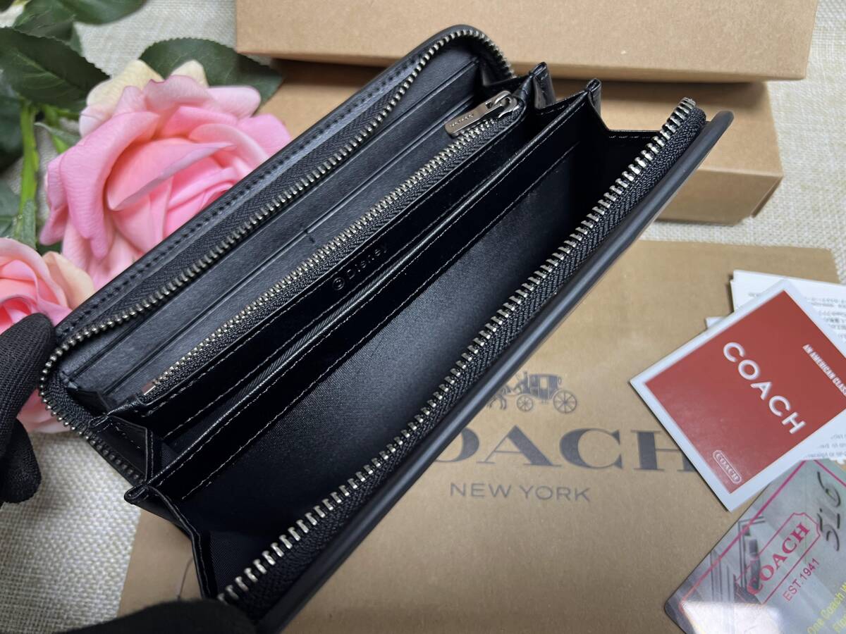 コーチ COACH 財布 長財布 ブラックディズニー 75周年記念限定 レザー レディース ファッション長財布 プレゼント 新品 F54000 A111