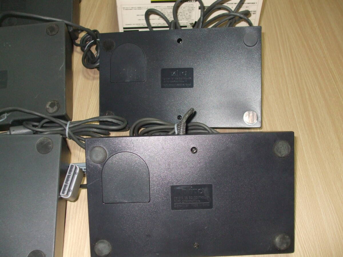 SONY PS PS2 電車でGO コントローラー ５個セット 動作未確認 ジャンク タイトー マスコン コントローラ ワンハンドル_画像8