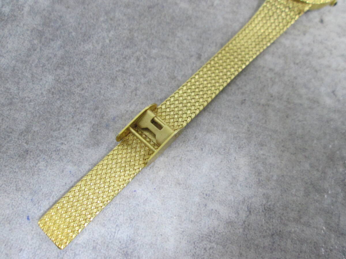 【0314n S106】AUREOLE オレオール SW-338L クォーツ ゴールドカラー レディース腕時計の画像6