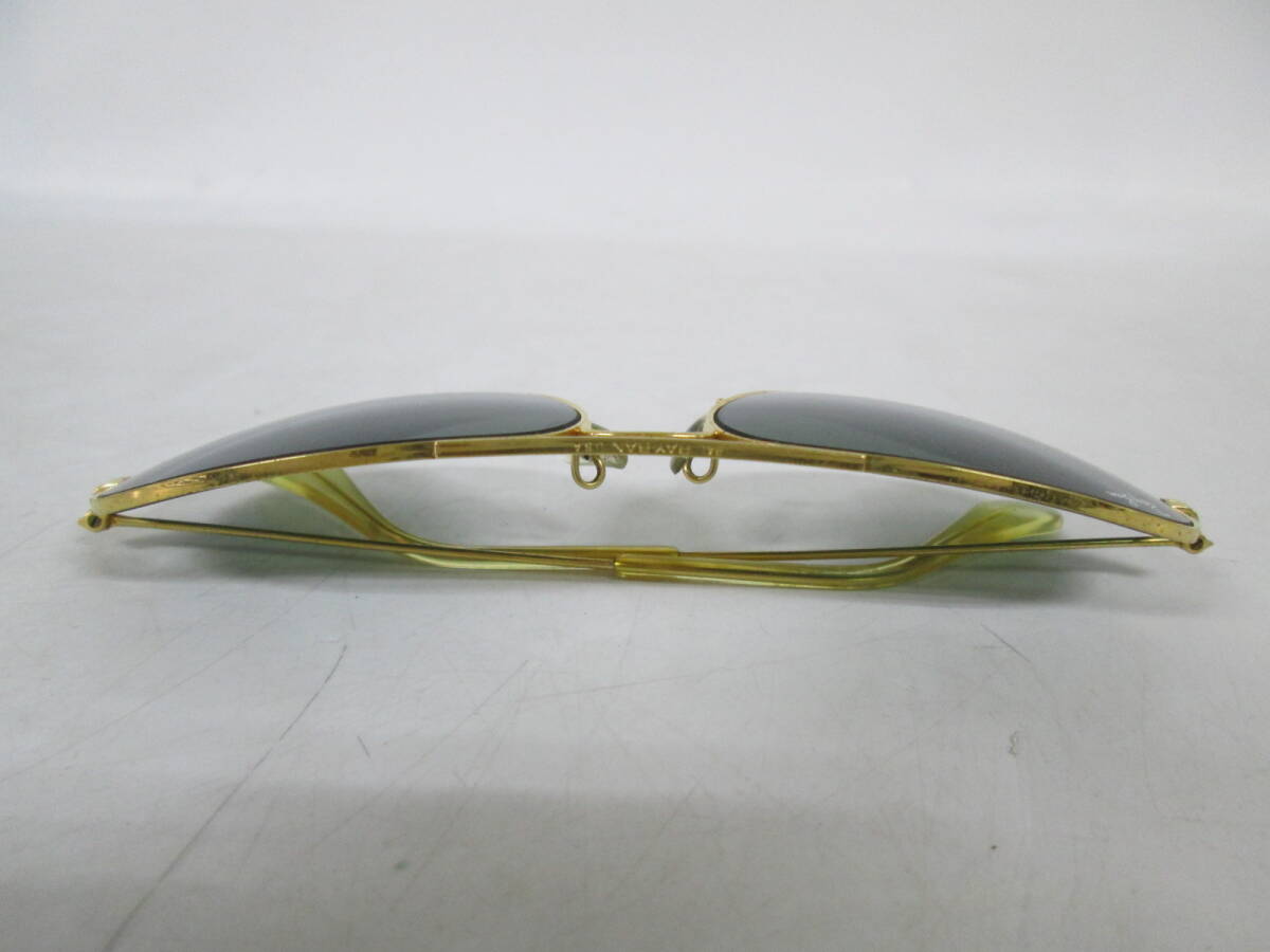[0327n F0351]B&L RAY-BANboshu ром RayBan солнцезащитные очки Drop type Gold цвет LO205 WQBK мужской USA с футляром 