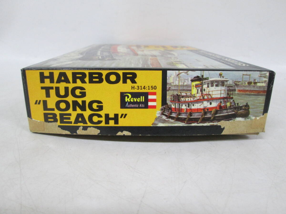 [0327h Y0361] Revell Harbor Tug Haba tag Long Beach long beach tag boat model THE COASTAL SERIES plastic model toy boat 