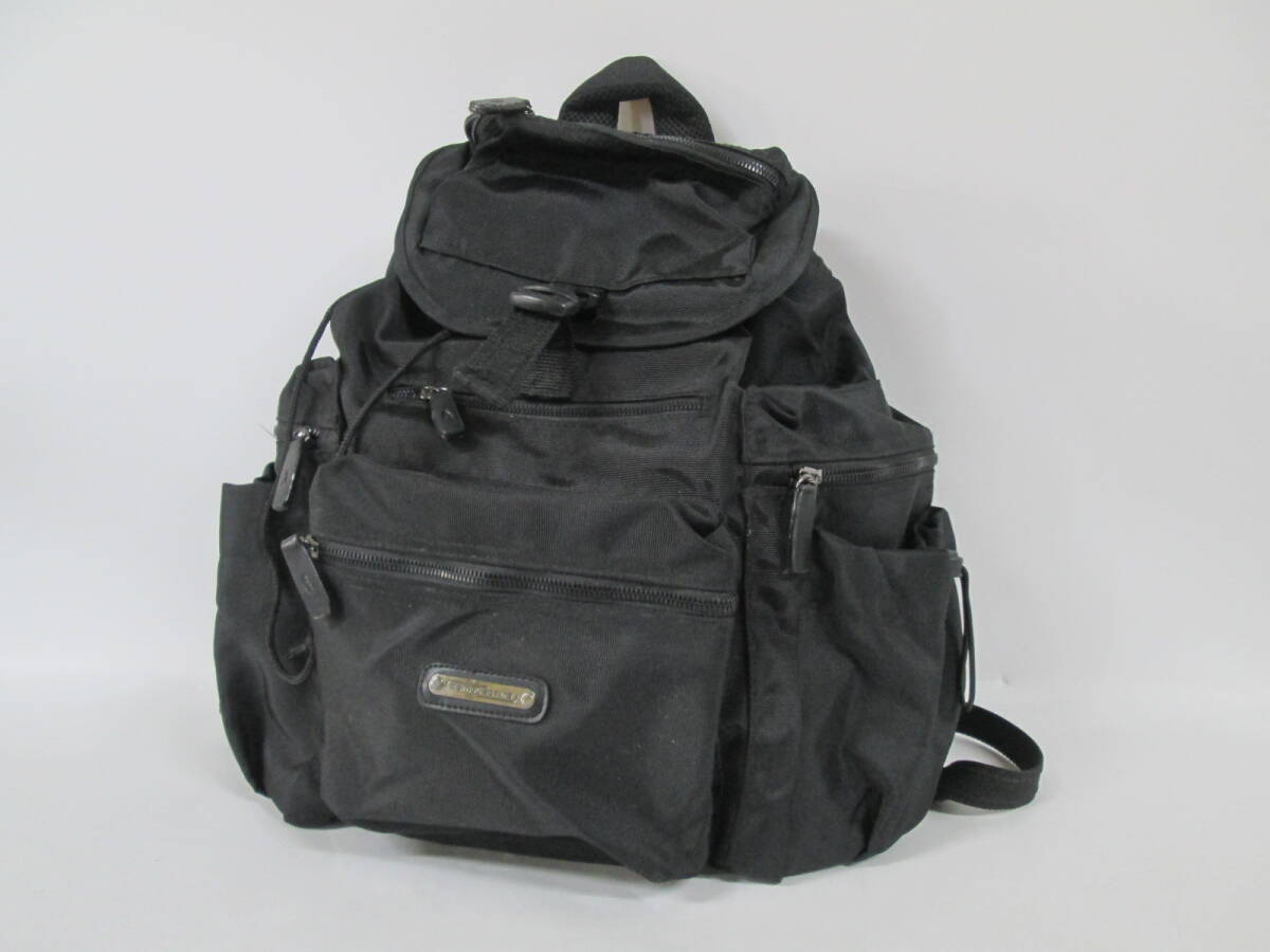 【0328i F0457】CAMEL ACTIVE キャメルアクティブ リュック 鞄 カバン バッグ BAG ブラック 黒_画像1