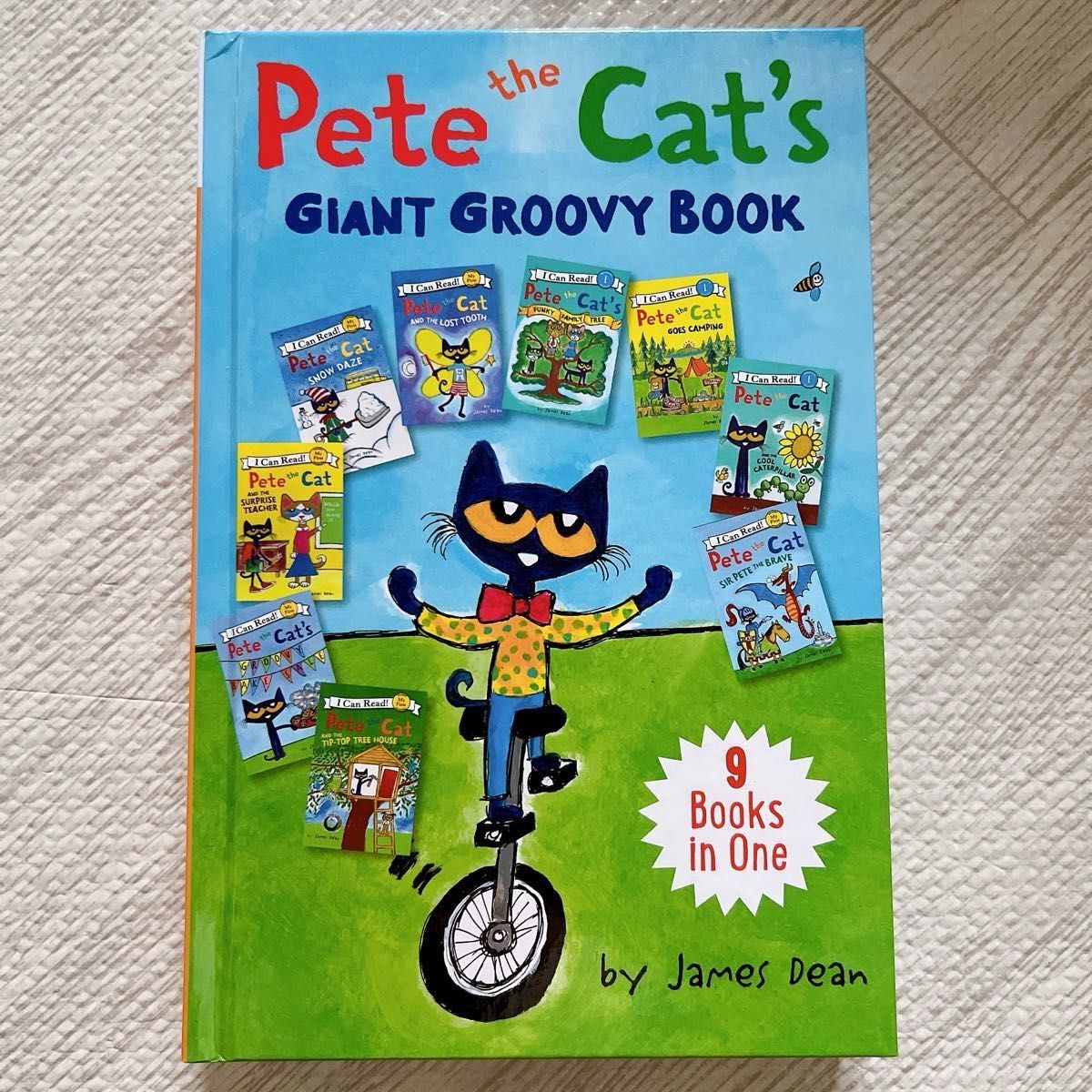新品 Pete the Cat's Giant Groovy Book  9 Books in One 英語絵本 ハードカバー　