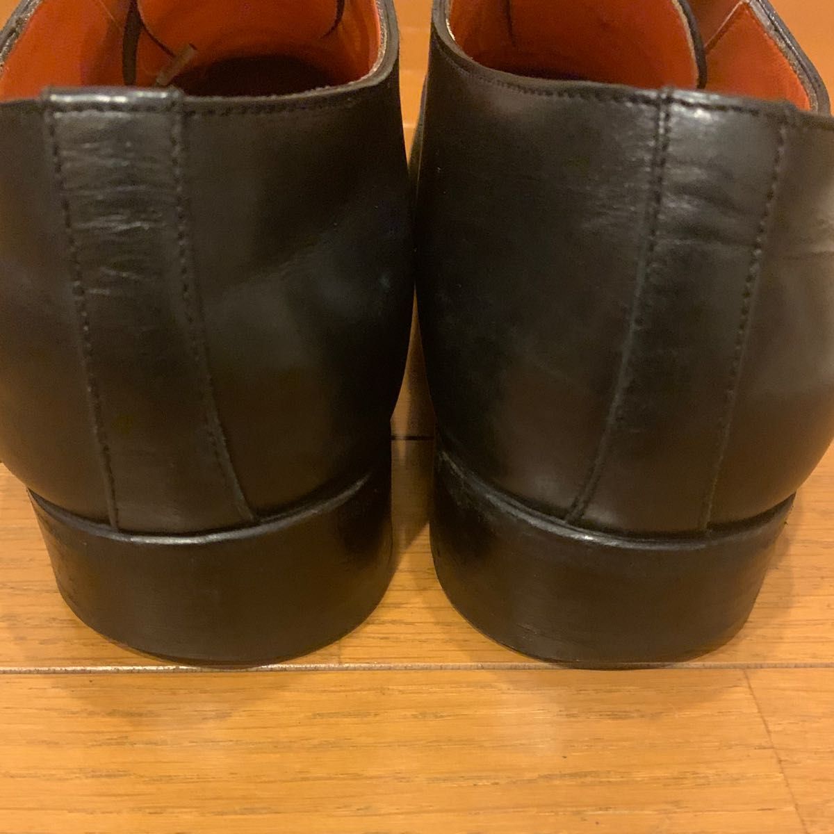 SANTONI サントーニ ストレートチップ　ビジネスシューズ　7.5サイズ　イタリア製