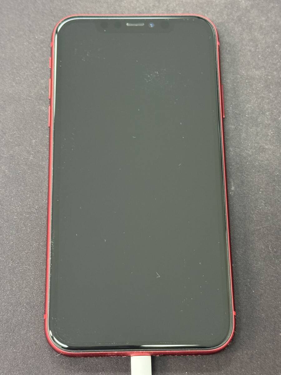 Iphone11 64GB Red 赤 SIMロック無し 美品の画像2