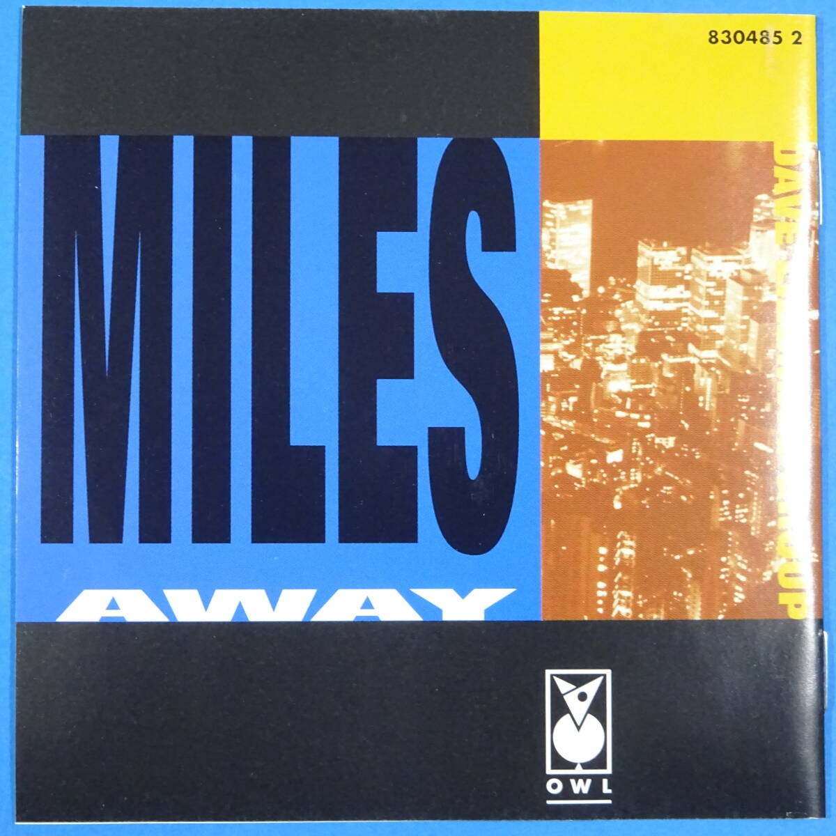 CD　デイヴ・リーブマン　DAVE LIEBMAN / MILES AWAY　1995年　イタリア盤　マイルス・デイヴィス曲集　コンテンポラリージャズ　_画像5