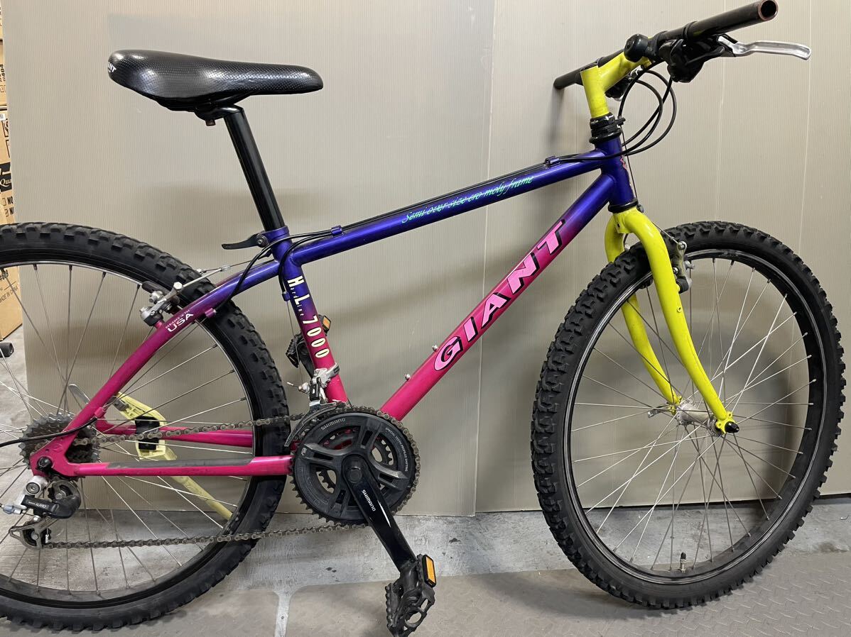 Yahoo!オークション - GIANT HL-7000 オールクロモリマウンテン Yahoo!オークション - GIANT HL-7000 オールクロモリマウンテン