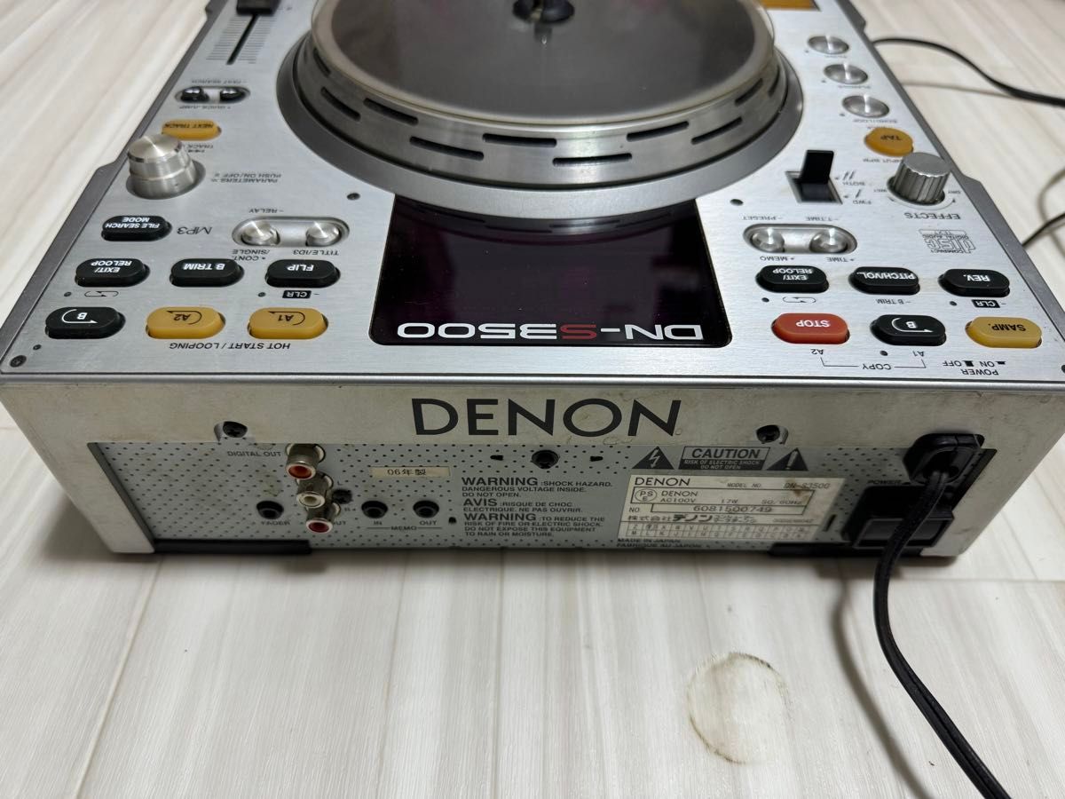 DENON CDJ DN-S3500 ターンテーブル 通電確認済み