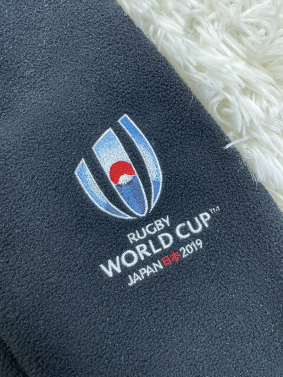 2019 RUGBY WORLD CUP JAPAN ラグビーワールドカップ フリースジャケット ネイビー メンズ XLサイズ CANTERBURY カンタベリーの画像5