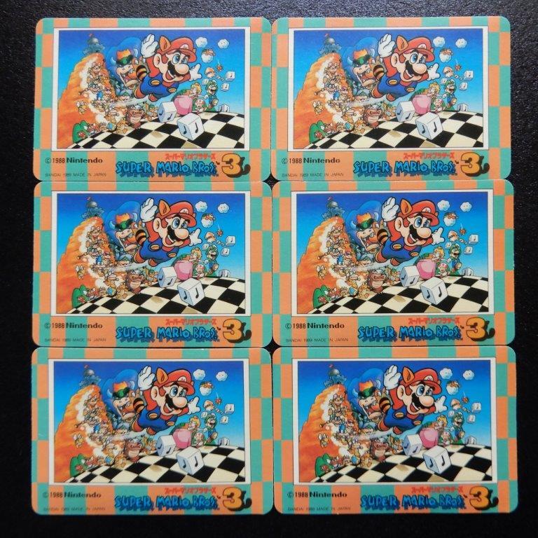 スーパーマリオブラザーズ3 カードダス 42種コンプ（BANDAI1989年製）の画像8