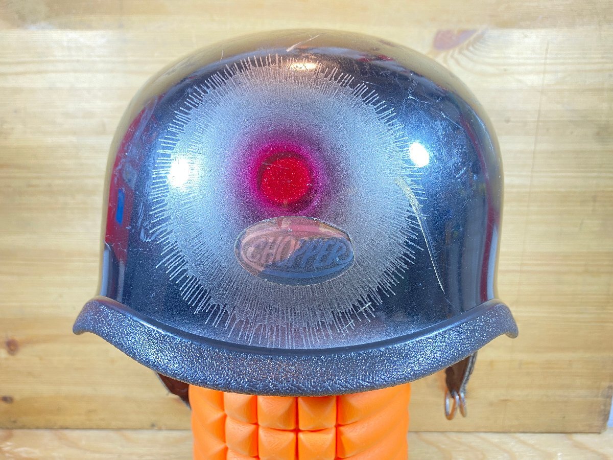 【rtp1223002】希少!!VINTAGE70’s PREMIER CHOPPERナチヘルヘルメットカスタムペイントサイケデリック