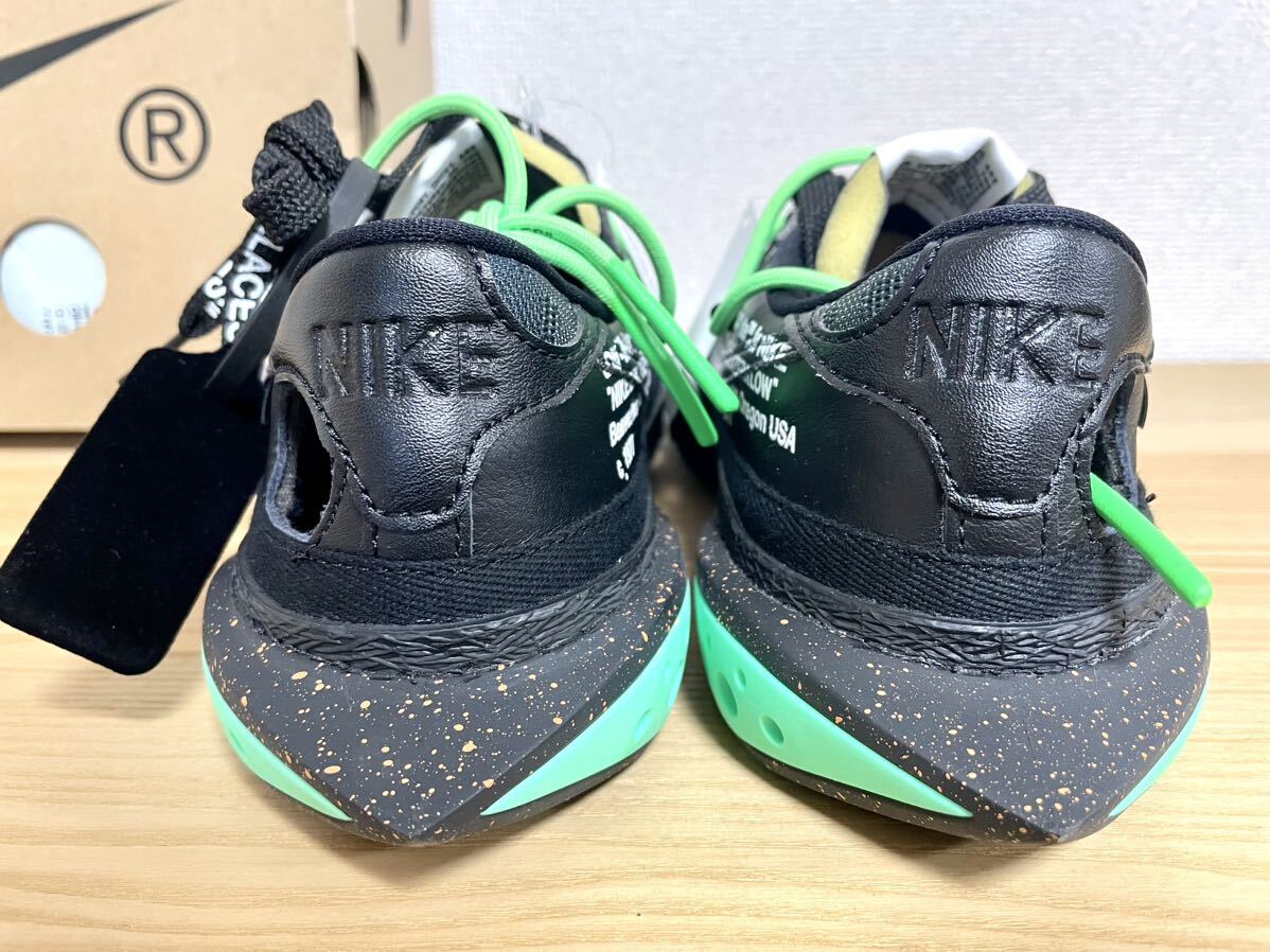 NIKE ナイキ ブレーザー LOW '77 x オフホワイト OFF-WHITE ×NIKE 27.0cm SNKRS 新品 ブラック/オプティイエロー/ブラック SNK513_画像7