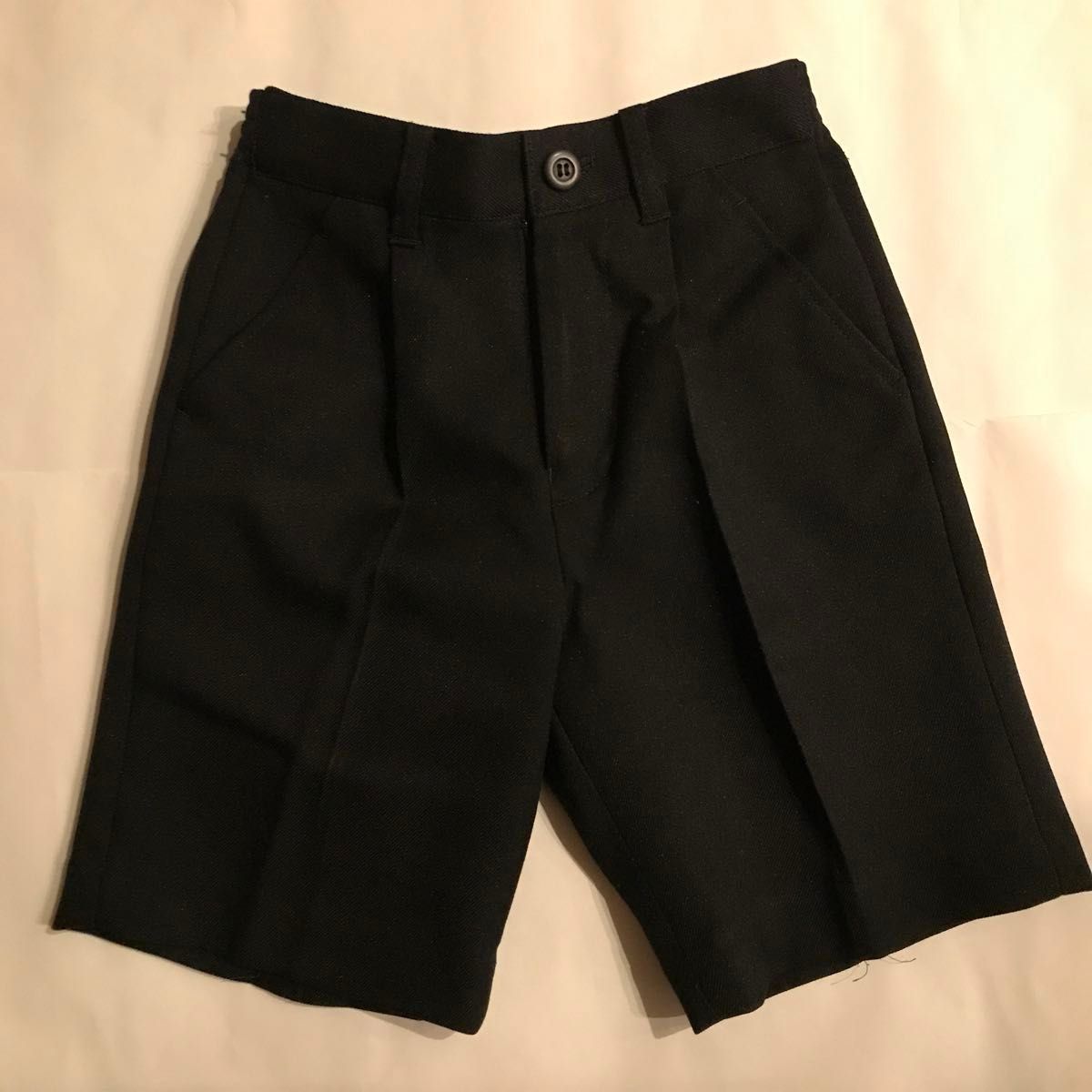 D.C.WILLIAMS 100cm 男の子　セレモニースーツ（ジャケット・ズボン）　黒　ポケットチーフ付き