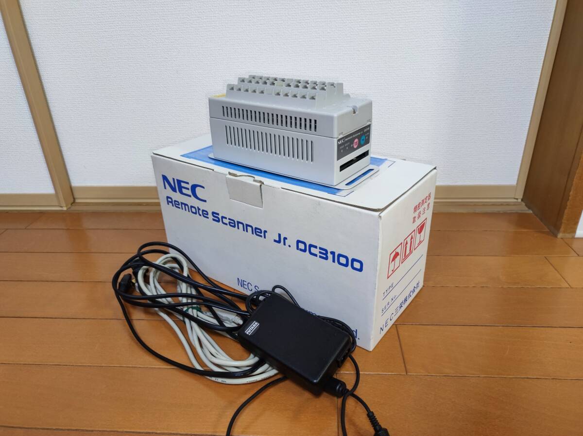 NEC　リモートスキャナー　Jr.DC3100　データロガー　記録計_画像1