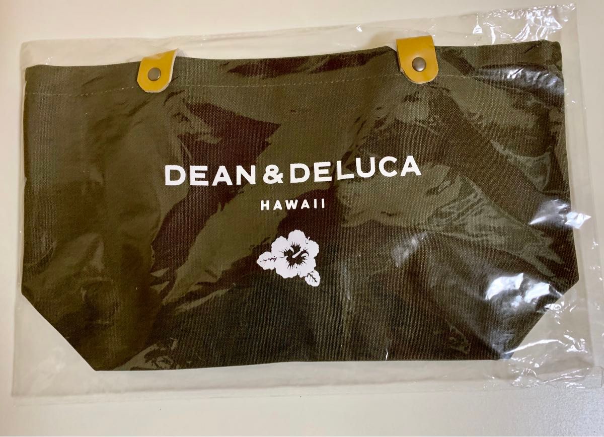 DEAN＆ DELUCA☆ ディーンアンドデルーカ☆Hawaii 内ポケ付　トートバッグ　Sサイズ　ネイビー