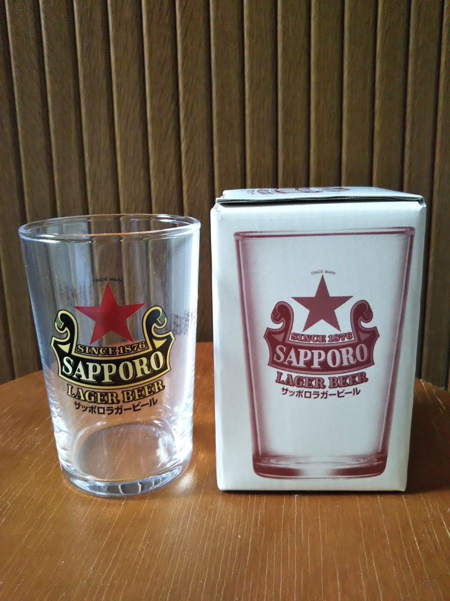 【非売品】サッポロラガー オリジナル赤星グラス