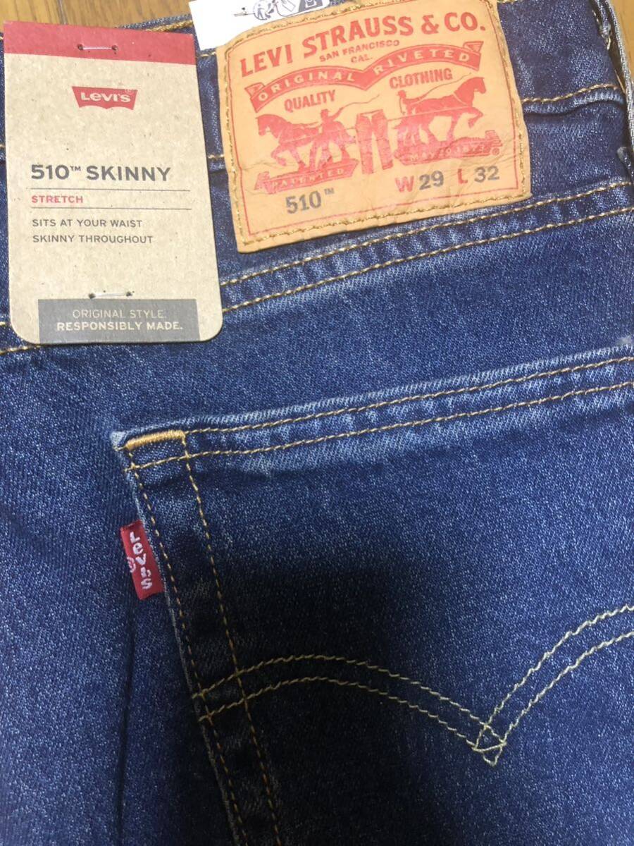 ■新品★W29★Levi's510 SKINNY STRETCH★リーバイス510スキニー■_画像1