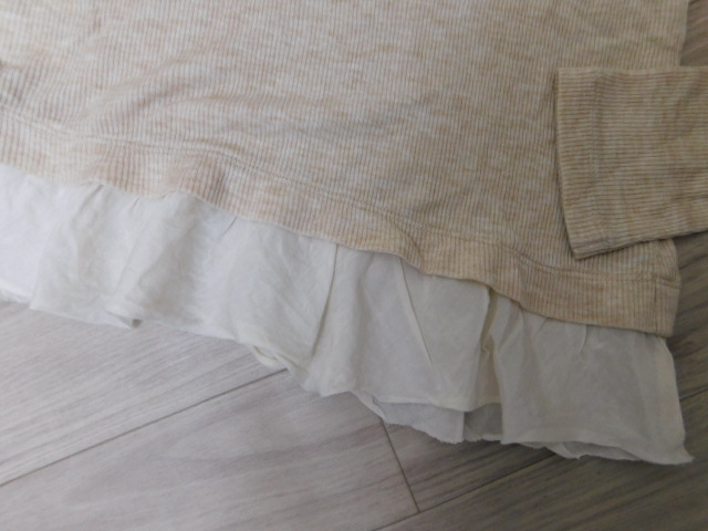 d45 Kumikyoku thin unusual material using long sleeve cut and sewn size 2