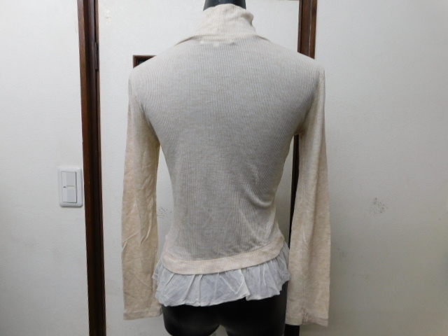 d45 Kumikyoku thin unusual material using long sleeve cut and sewn size 2