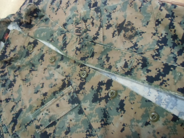 U-6 ミリタリー サバゲー 米軍放出品 実物 迷彩服 戦闘服 作業服 防虫素材 ジャケット シャツ アメカジ カモフラ コンバット コスプレ S-Sの画像5