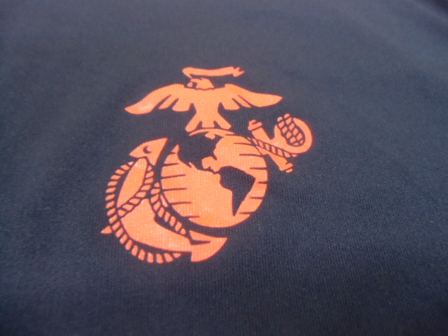 J-17 милитари страйкбол combat American Casual тренировка рубашка вооруженные силы США сброшенный товар USMC MARINE море .. нижний футболка XL темно-синий стоимость доставки 198 иен 