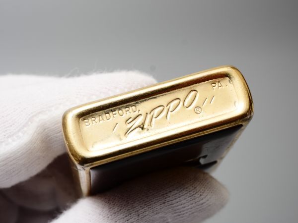 H023. ZIPPO ジッポー 1979年 ビンテージ ゴールデントータス べっ甲 鼈甲 /_画像2